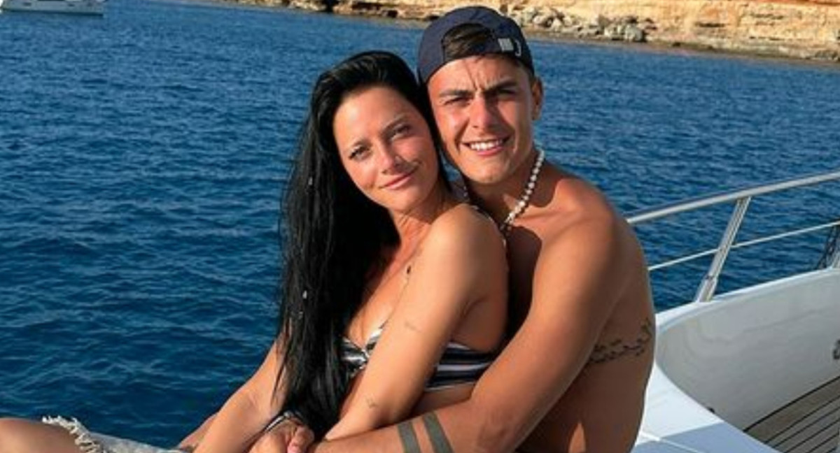 Oriana Sabatini junto a Paulo Dybala. Foto: Instagram.