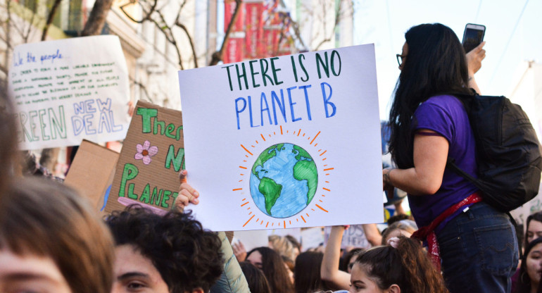 Marcha por el cambio climático. Unplash