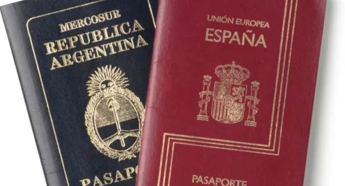 Pasaporte español. Foto: archivo