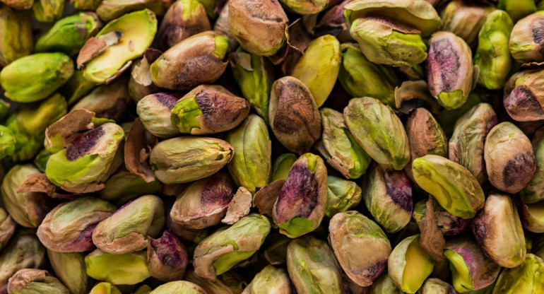 Pistachos. Foto Unsplash.