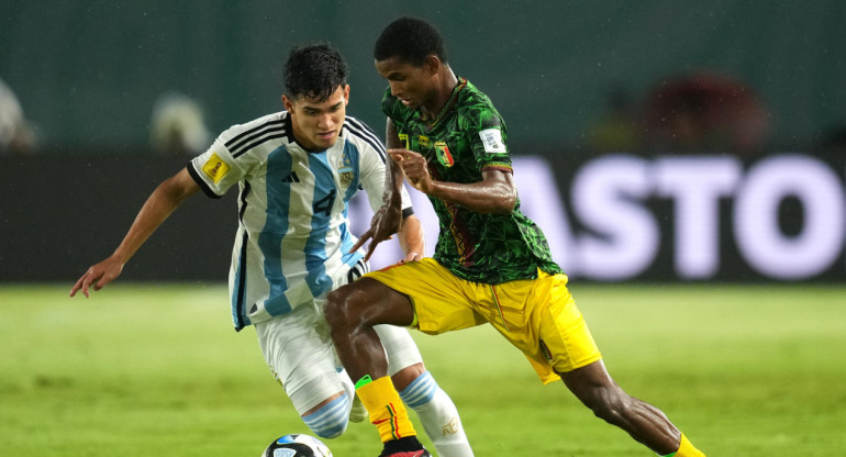 Mundial Sub 17 de Indonesia 2023, Argentina vs. Mali. Foto: @Argentina.