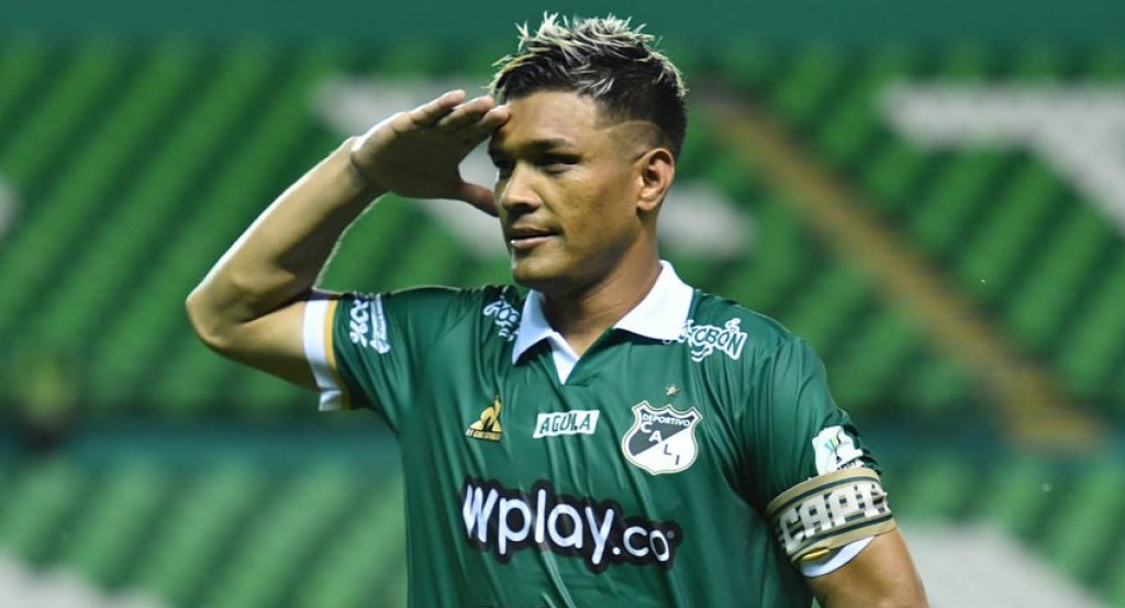 Teófilo Gutiérrez en Deportivo Cali. Foto: Instagram.