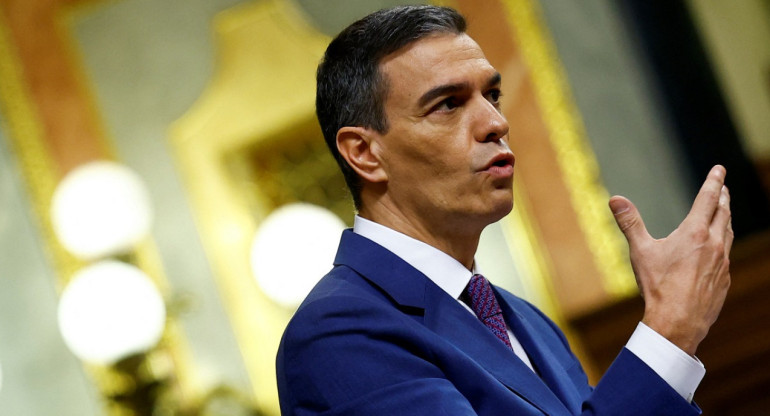 Pedro Sánchez, presidente de España. Foto: Reuters.