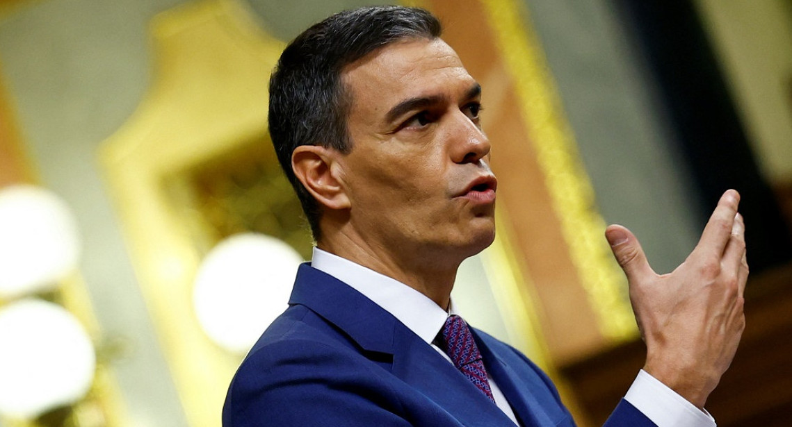 Pedro Sánchez, presidente de España. Foto: Reuters.