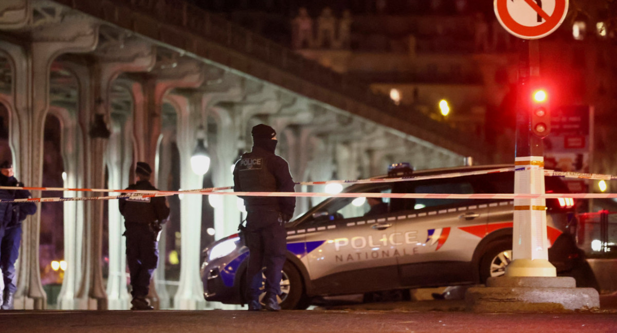 Atentado en París, policía francesa. Foto: Reuters.