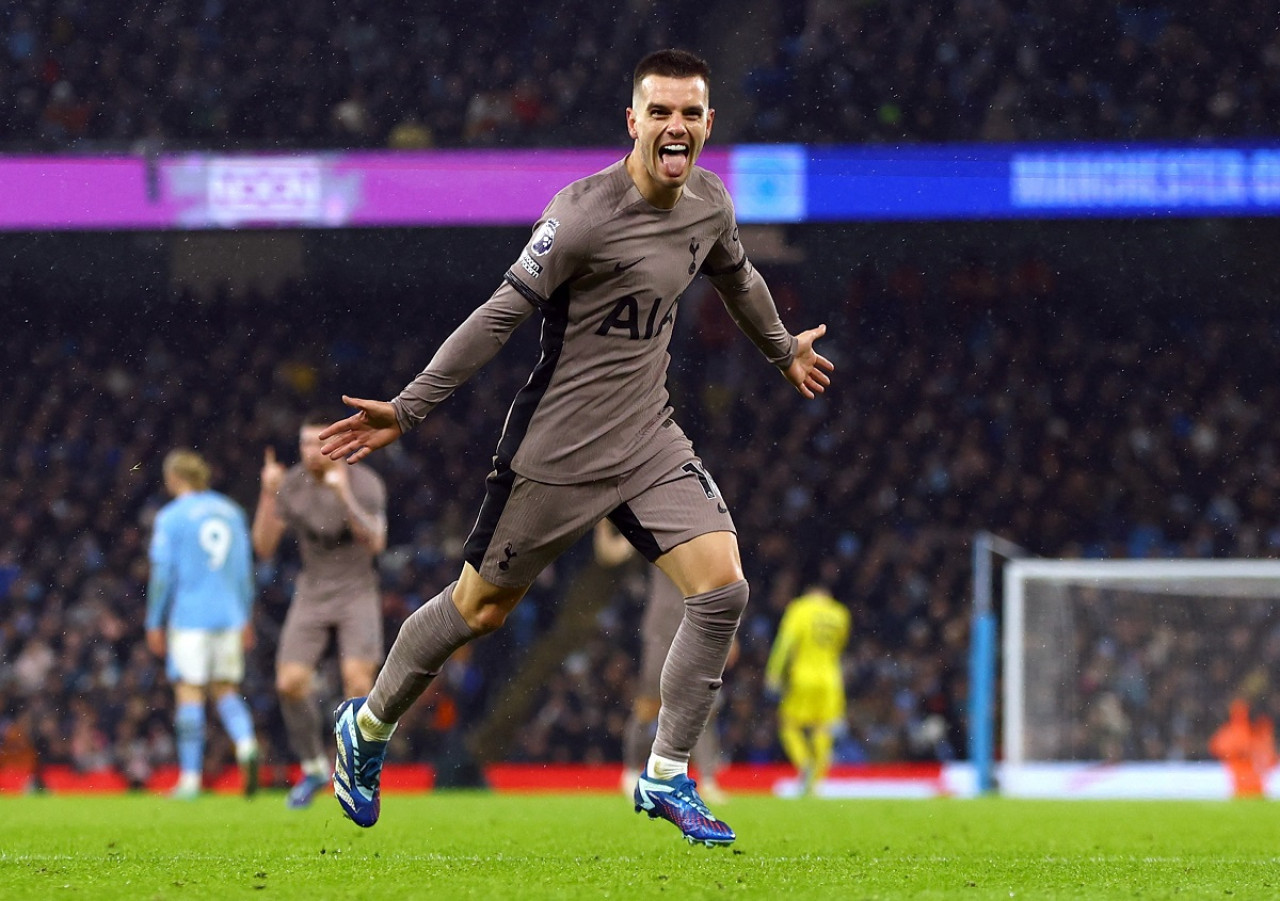 Giovani Lo Celso; Tottenham Hotspur. Foto: Reuters.