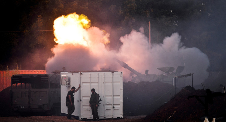 Ataque israelí contra el Líbano. Foto: Reuters