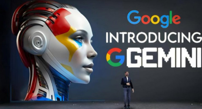 Gemini, la nueva Inteligencia Artificial de Google. Foto: Na.