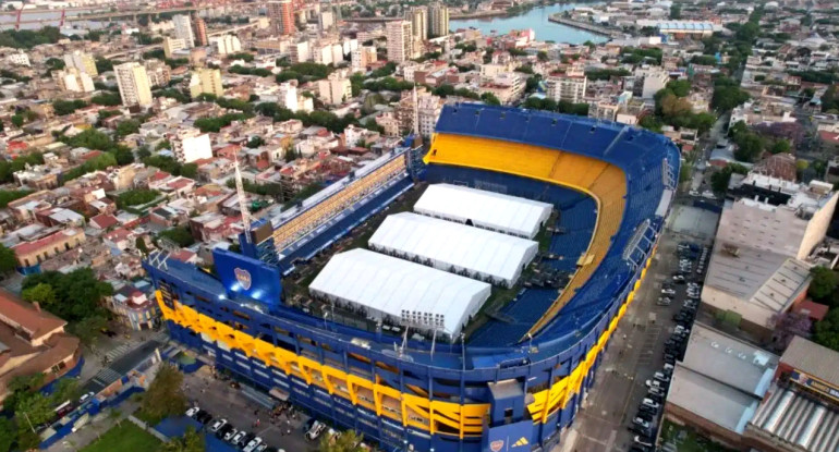 Elecciones en Boca. Foto: NA.