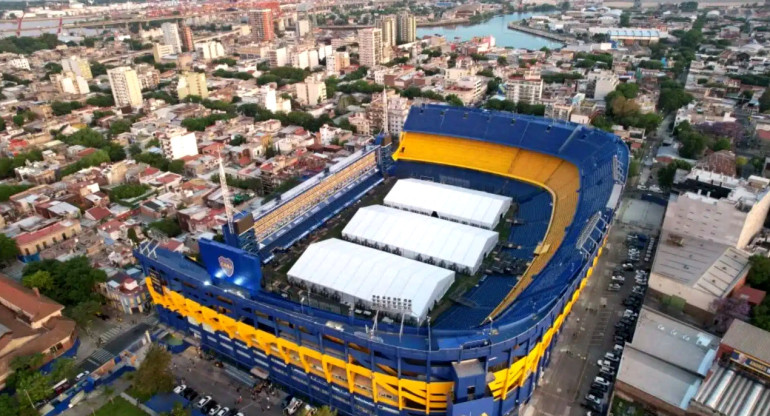 Elecciones en Boca. Foto: NA.