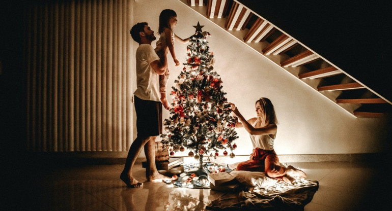 Árbol de navidad. Foto: Unsplash.