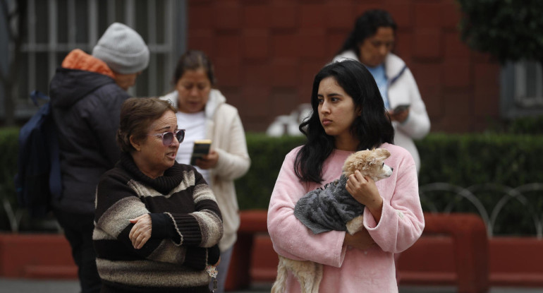 Sismo en México. Foto: EFE.