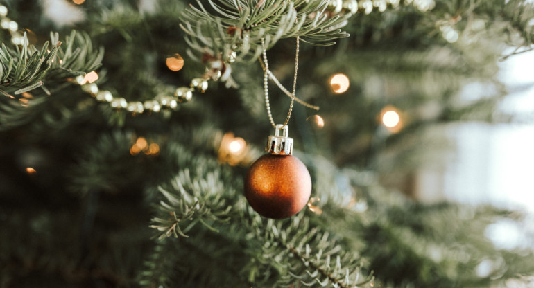 Árbol de Navidad. Foto: Unsplash.