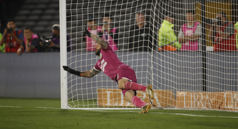 Broun, Rosario Central vs River, Copa de la Liga. Foto: Télam