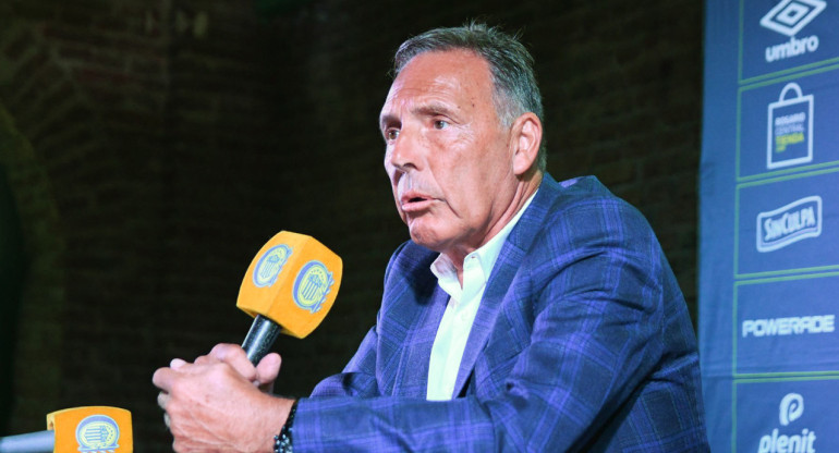 Miguel Ángel Russo, el técnico de Rosario Central. Foto: NA.