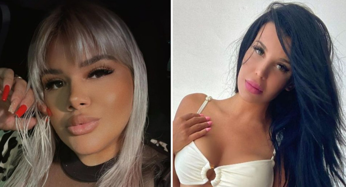 Morena Rial y Charlotte Caniggia. Foto: Instagram.