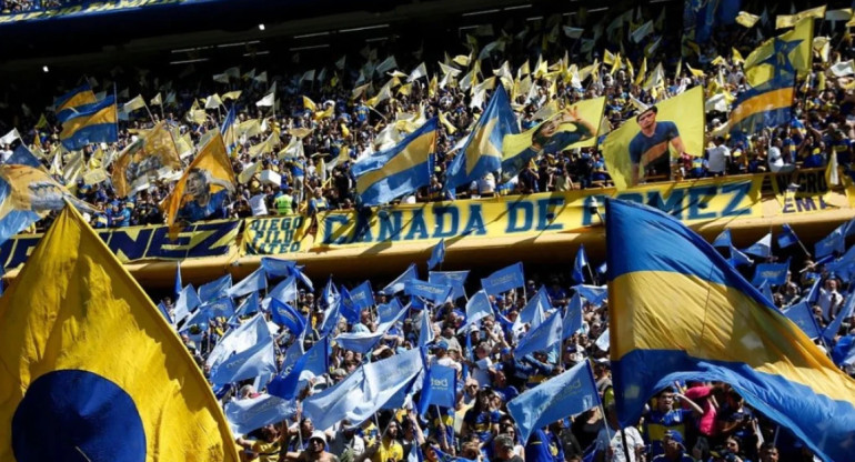 Día del hincha de Boca. Foto: NA