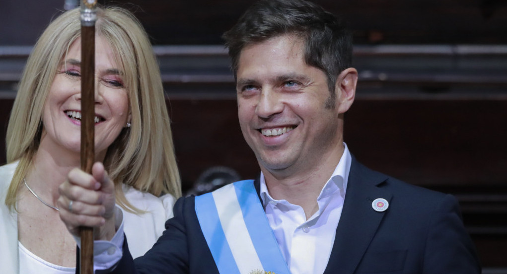 Kicillof asumió su segundo mandato. Foto: NA