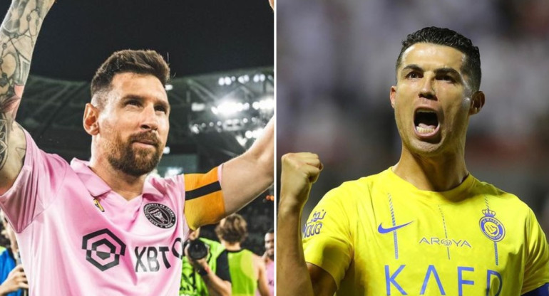 Lionel Messi y Cristiano Ronaldo volverán a enfrentarse. Fotos: Instagram