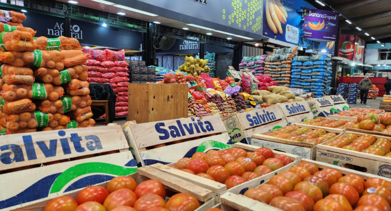 Frutas y verduras. Foto: NA