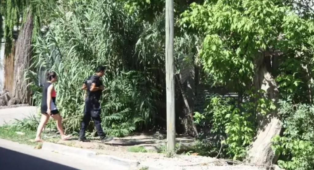 El domicilio del jubilado hallado muerto en Mendoza. Foto: Gentileza El Sol.