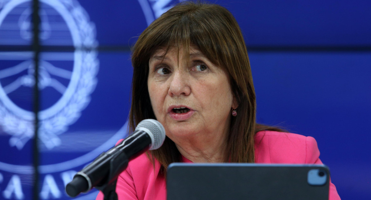 Patricia Bullrich. Foto: NA.