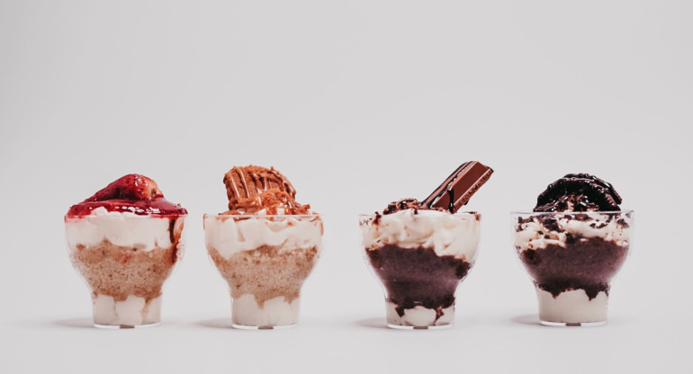 Postres, alimento. Foto: Unsplash