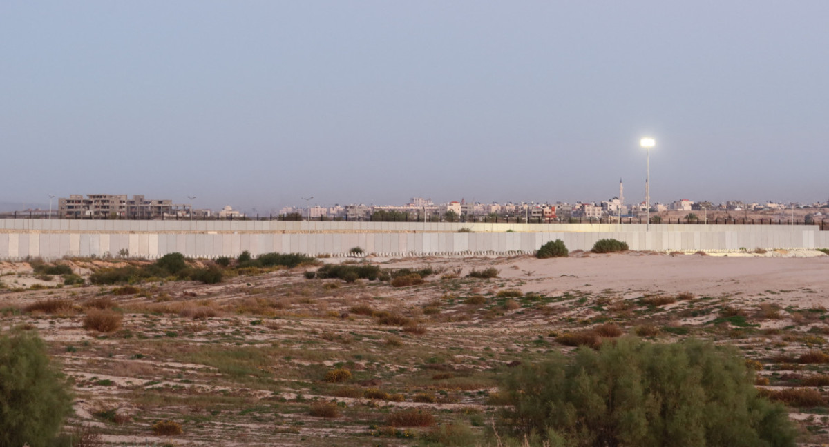 Ataque del Ejército de Israel en Rafah, en la frontera de Gaza con Egipto. Foto: REUTERS.