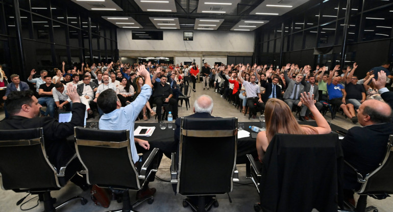 Aprobación del nuevo estatuto de River. Foto: @RiverPlate.