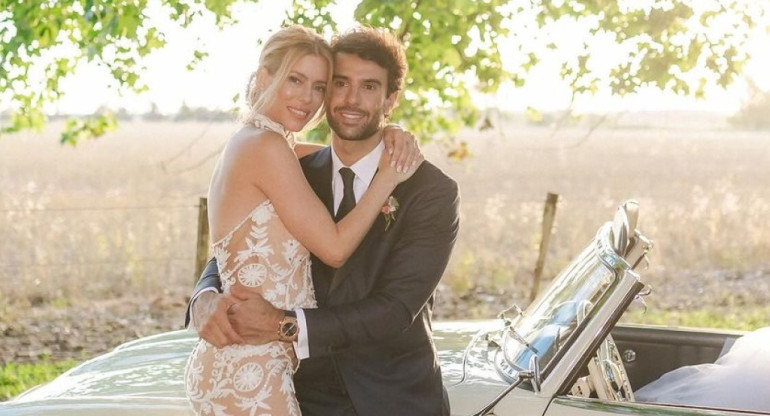 El casamiento de Nicole Neumann y Manu Urcera. Foto: Instagram @nikitaneumannoficial