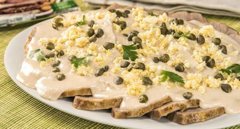 Vitel toné. Foto: X