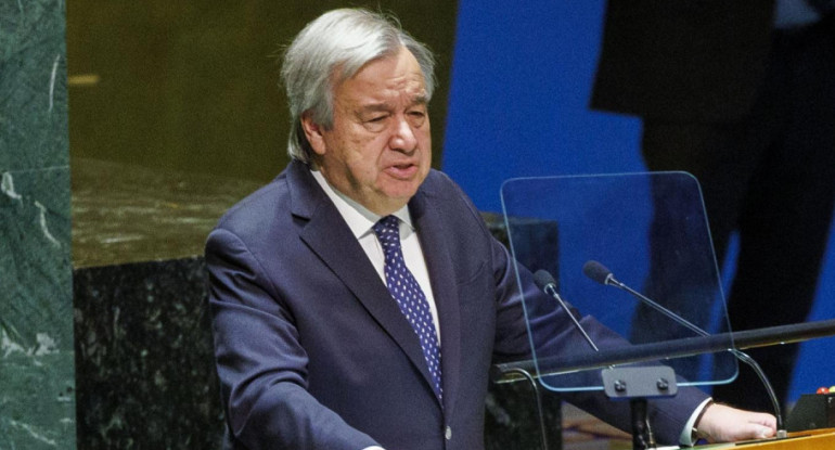 Antonio Guterres. Foto: EFE.