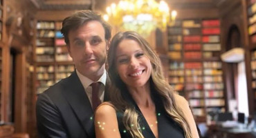 Carolina "Pampita" Ardohain y Roberto García Moritán. Foto: Instagram @pampitaoficial.