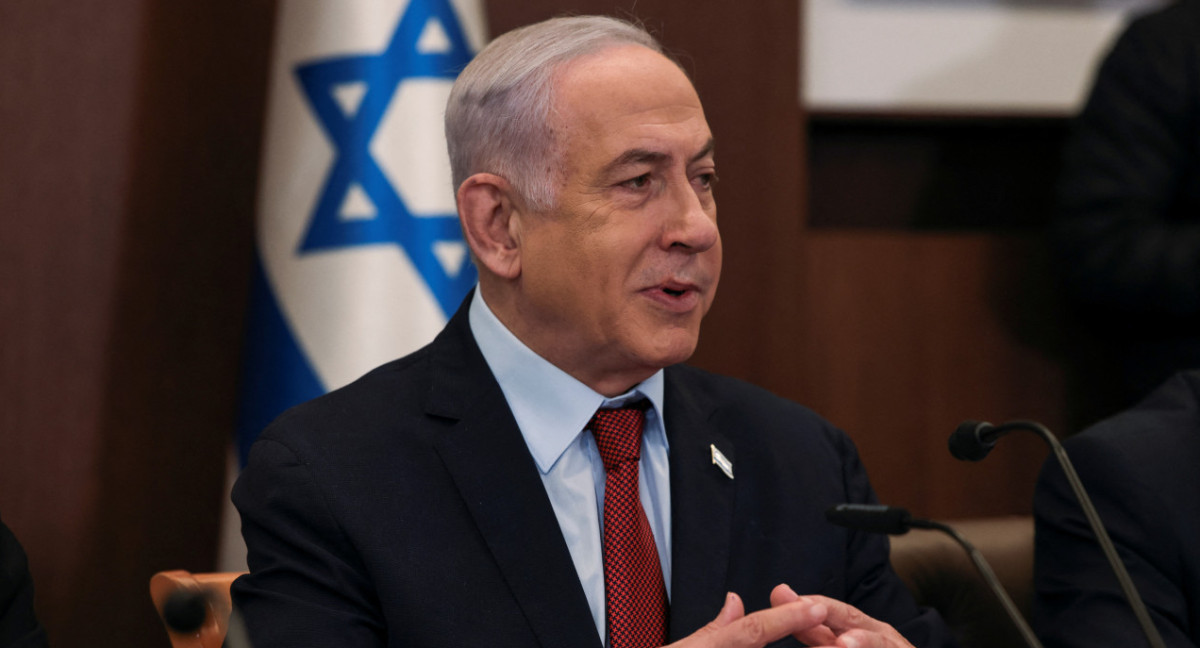 Benjamin Netanyahu, primer ministro de Israel. Foto: Reuters.