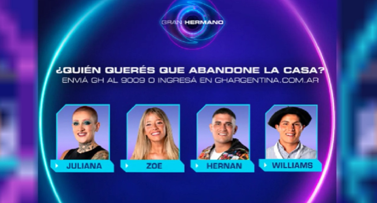 Nominados Gran Hermano 2024. NA