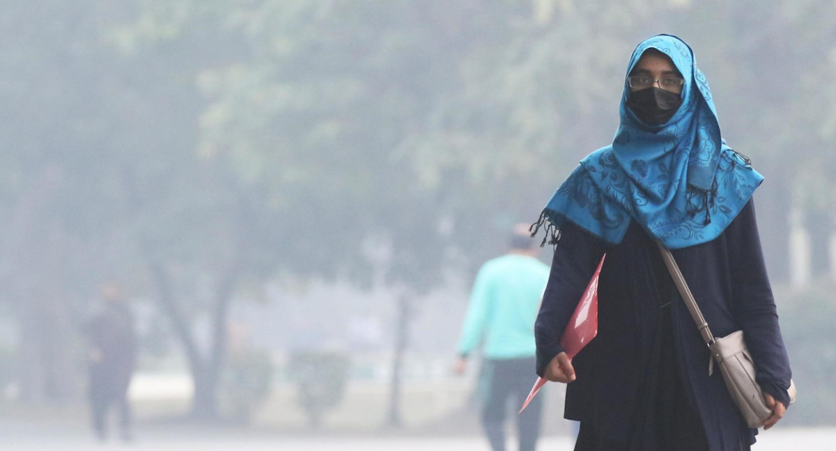 Contaminación en Pakistán. EFE