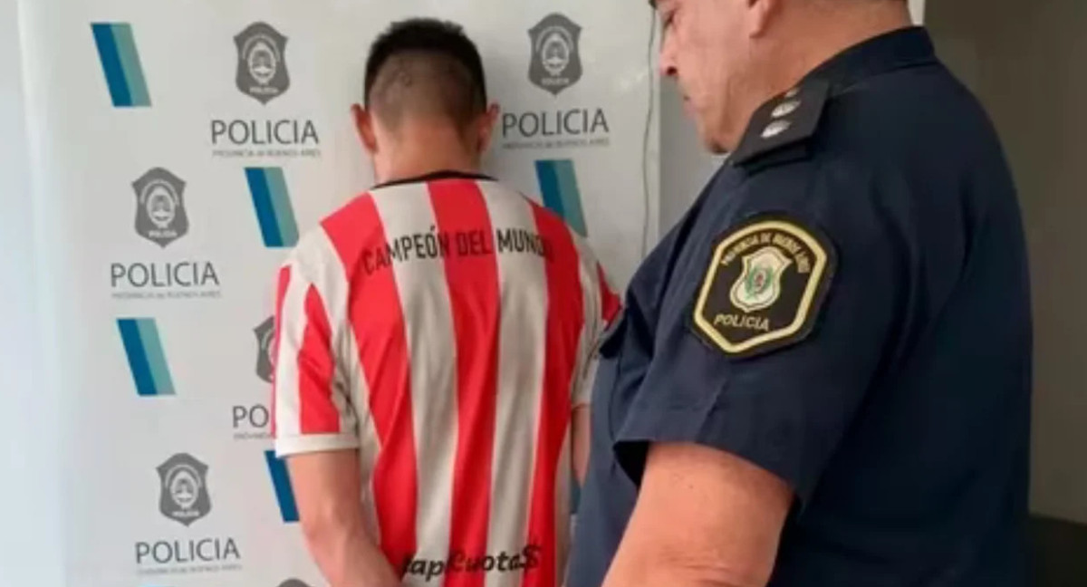 El joven detenido por intentar asesinar a su papá. Foto: NA