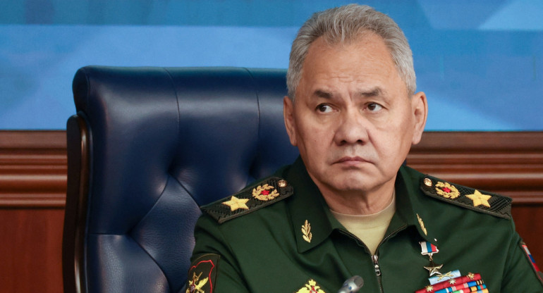 Sergei Shoigu, ministro de Defensa ruso. Foto: Reuters