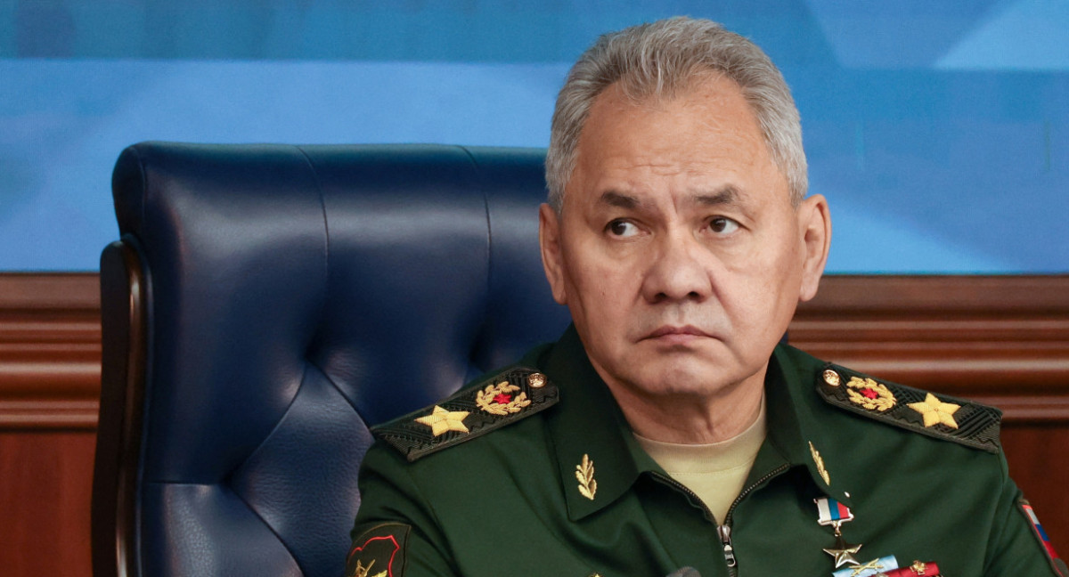 Sergei Shoigu, ministro de Defensa ruso. Foto: Reuters