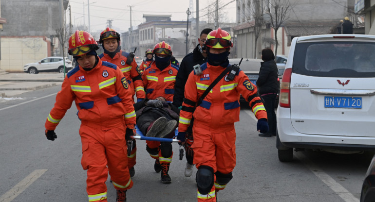 Terremoto en China. Foto: Reuters.