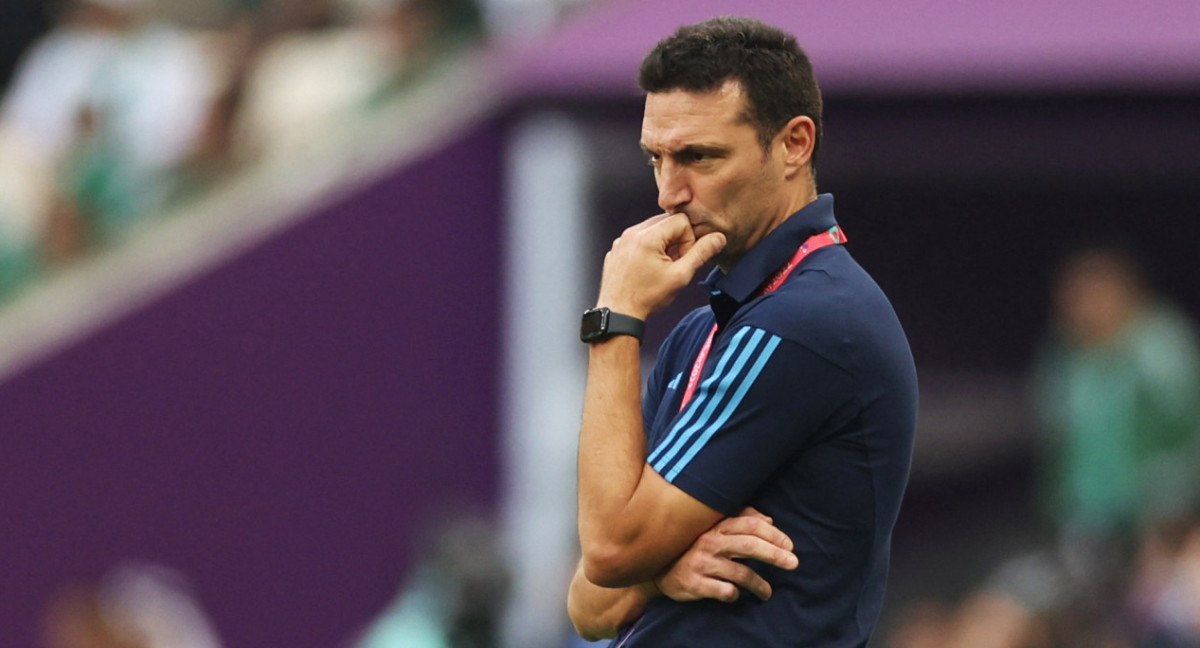 Lionel Scaloni. Foto: Reuters