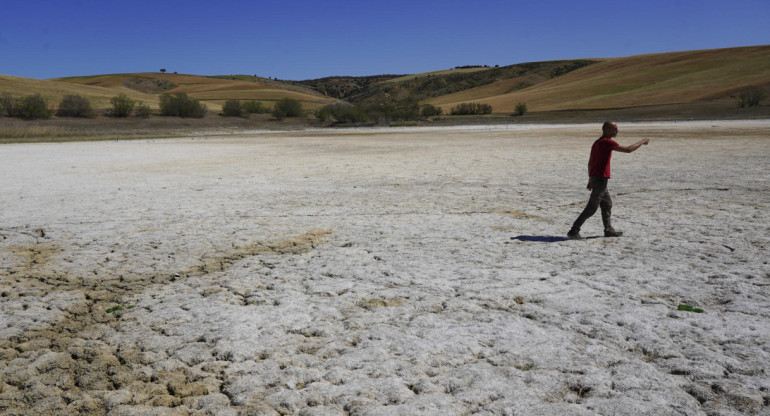 Sequía preocupante en todo África. Foto: EFE