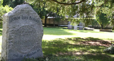 Tumba de Borges en Suiza. Foto: EFE