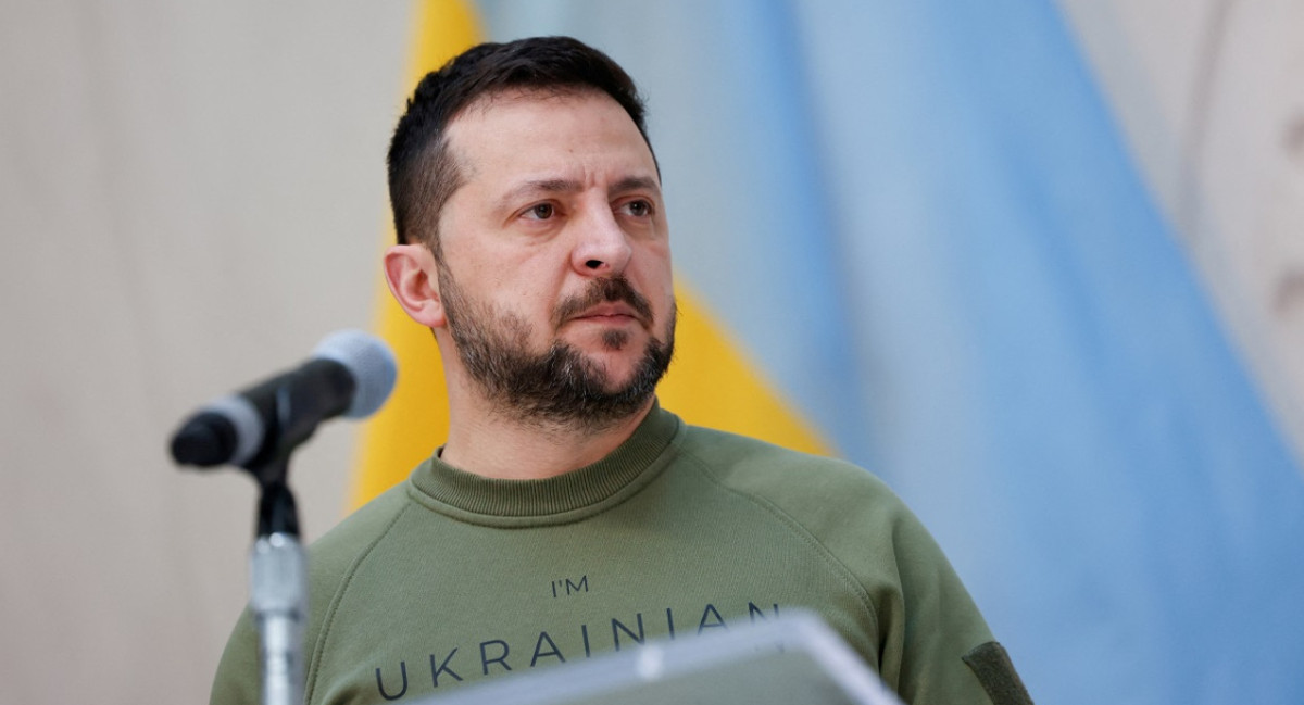 Volodímir Zelenski, presidente de Ucrania. Foto: Reuters.