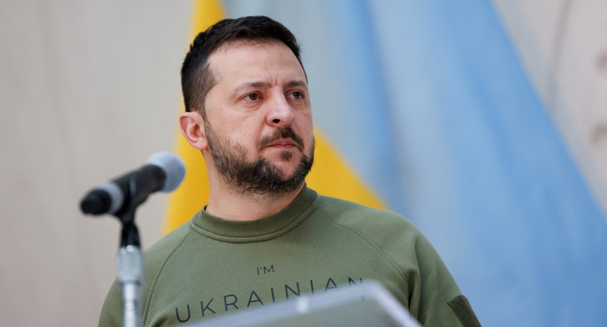 Volodímir Zelenski, presidente de Ucrania. Foto: Reuters.