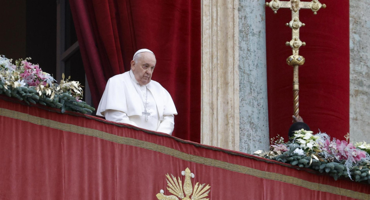 Papa Francisco, mensaje por Navidad. EFE