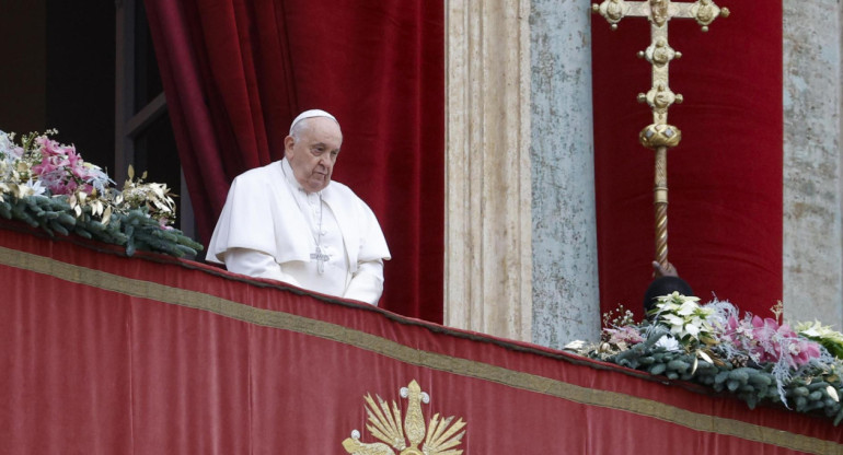 Papa Francisco, mensaje por Navidad. EFE