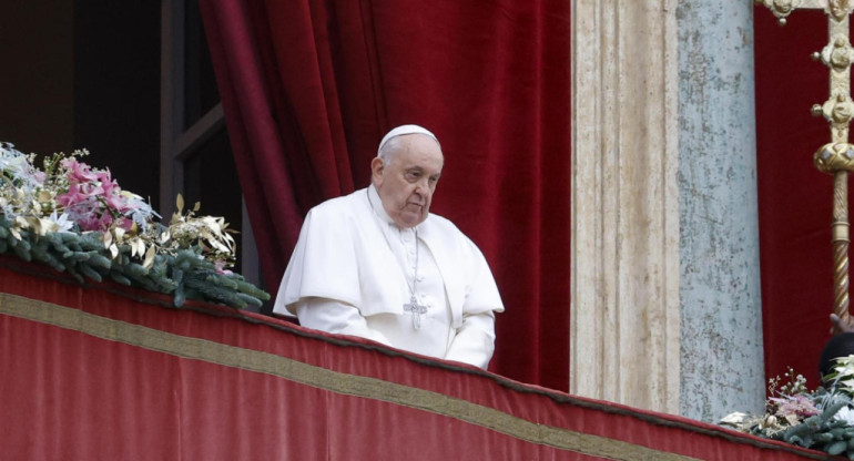 Papa Francisco, mensaje por Navidad. EFE