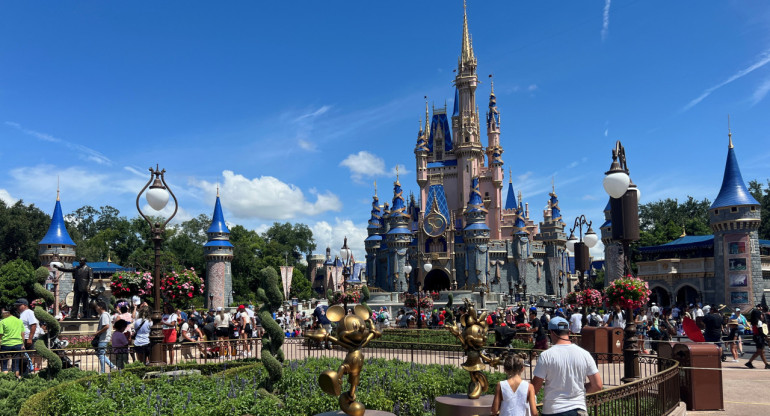 Magic Kingdom, uno de los parques de Disney. Foto: Reuters