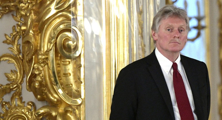 Dmitri Peskov, portavoz del Kremlin. Foto: Reuters.